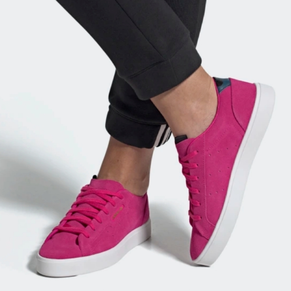 Adidas sleek- pink